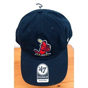 ST. LOUIS CARDINALS Cooperstown '47 Blue Cotton Cap Hat NEW Adjustable